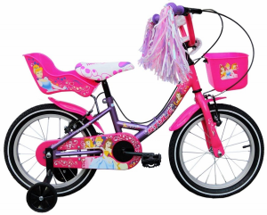 Ποδήλατο 14" Style Princess - Ροζ/Μωβ  DRIMALASBIKES