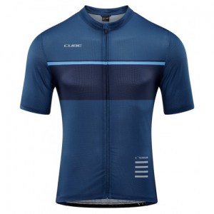 Cube Μπλούζα με κοντό μανίκι ATX Jersey Full Zip S/S - 12266 DRIMALASBIKES