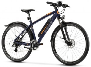 ΠΟΔΗΛΑΤΟ Lombardo Valderice MTB E-Bike 29 Night Blue - Orange Glossy DRIMALASBIKES
