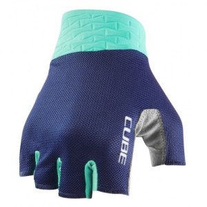 Γάντια Cube Performance Short Finger 11219 - Blue 'n' Mint DRIMALASBIKES