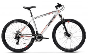 ΠΟΔΗΛΑΤΟ Lombardo Sestriere 270 Disc 27.5" White/Red Black Glossy DRIMALASBIKES