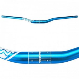 Τιμόνι Funn KINGPIN 35MM Rise 30mm x 785mm x 8° Back x 5,5° Up - Blue DRIMALASBIKES