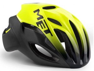 ΚΡΑΝΟΣ MET Rivale Black Shaded Safety Yellow/Matt Glossy DRIMALASBIKES