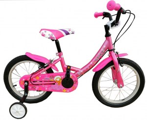 Παιδικό ποδήλατο 14" Style - Μεταλλικό Ροζ DRIMALASBIKES