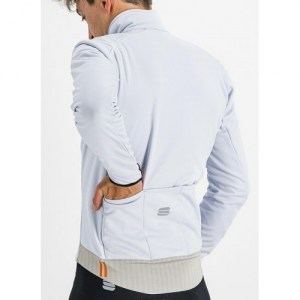 Χειμερινό jacket Sportful SUPER JACKET - Light Grey DRIMALASBIKES