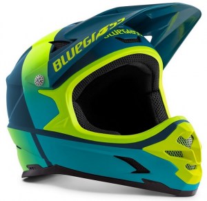 ΚΡΑΝΟΣ Bluegrass Intox Avio Blue Shaded Fluo Yellow/Matt DRIMALASBIKES