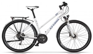 ΠΟΔΗΛΑΤΟ Cross Amber Lady Trekking 28 White/Blue DRIMALASBIKES