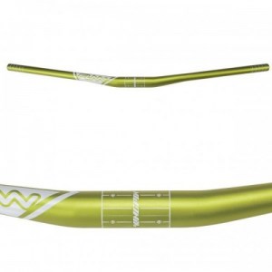 Τιμόνι Funn KINGPIN 31.8MM Rise 30mm x 785mm x 8° Back x 5,5° Up - Green DRIMALASBIKES