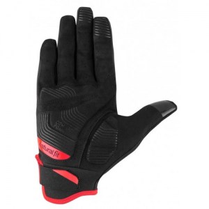 Γάντια Cube Long Finger X Natural Fit 11124 - Black 'n' Red DRIMALASBIKES