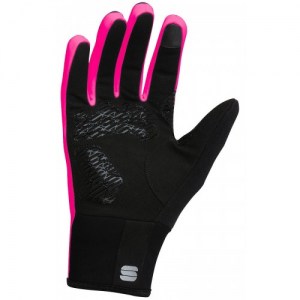 Γάντια Sportful Windstopper ESSENTIAL 2 W - Black/Pink DRIMALASBIKES