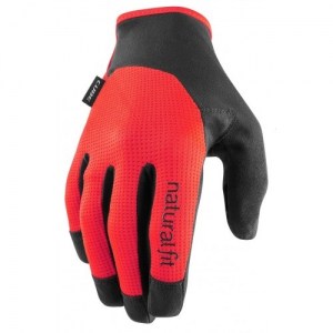 Γάντια Cube Long Finger X Natural Fit 11124 - Black 'n' Red DRIMALASBIKES