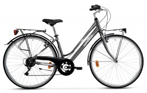 ΠΟΔΗΛΑΤΟ Lombardo Mirafiori 250 28" Donna Trekking Anthracite Grey Matt DRIMALASBIKES