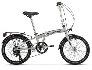 Lombardo Capri 020 20" Silver Lunar Black Matt DRIMALASBIKES