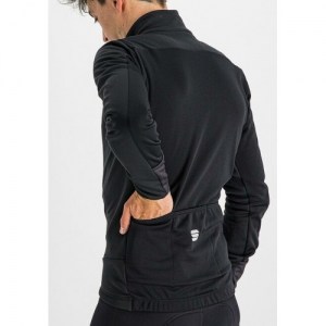 Χειμερινό jacket Sportful TEMPO JACKET - Black DRIMALASBIKES