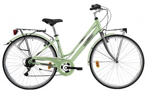 ΠΟΔΗΛΑΤΟ Lombardo Mirafiori 250 28 Donna Green Wood Black Matt DRIMALASBIKES