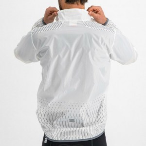 Χειμερινό Αντιανεμικό Sportful REFLEX JACKET - White DRIMALASBIKES