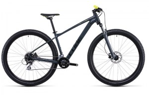 CUBE AIM PRO GREY N FLASHYELLOW  DRIMALASBIKES