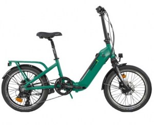 Lombardo Amalfi E-Bike 20" GREEN FOTOSINTESI/BLACK OSSIDIANA-YELLOW LUME MATT DRIMALASBIKES