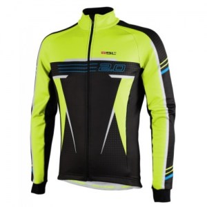 JACKET Bicycle Line Χειμερινό 2.0 Yellow Fluo DRIMALASBIKES