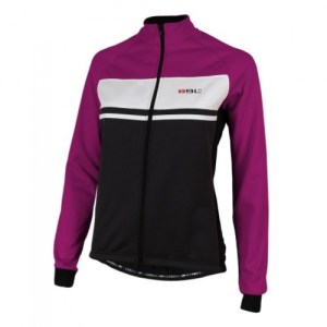 JACKET Bicycle Line Χειμερινό Anouk Μαύρο-Μωβ DRIMALASBIKES