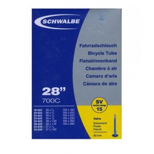 ΑΕΡΟΘΑΛΑΜΟΣ SCHWALBE 700x1825 FV SV15 EXTRA LONG DRIMALASBIKES