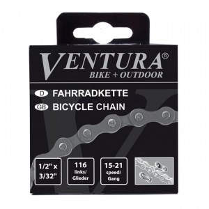 ΑΛΥΣΙΔΑ  VENTURA 1/2x3/32 15-21 ΤΑΧΥΤΗΤΩΝ DRIMALASBIKES